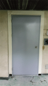 [ki] 방화문(회색) 170-970x2090 [청천동 공장]지층x10문 Door Clocer